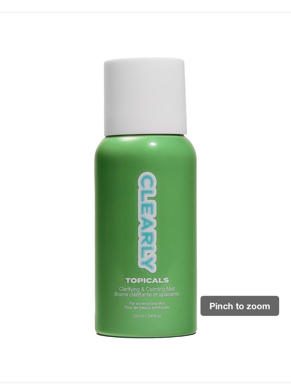 Clearly Topicals Clarifying & Calming Mist